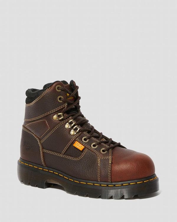 Dr Martens Pánské Pracovní Boty Extra Wide Ironbridge Met Guard Černé, CZ-329168